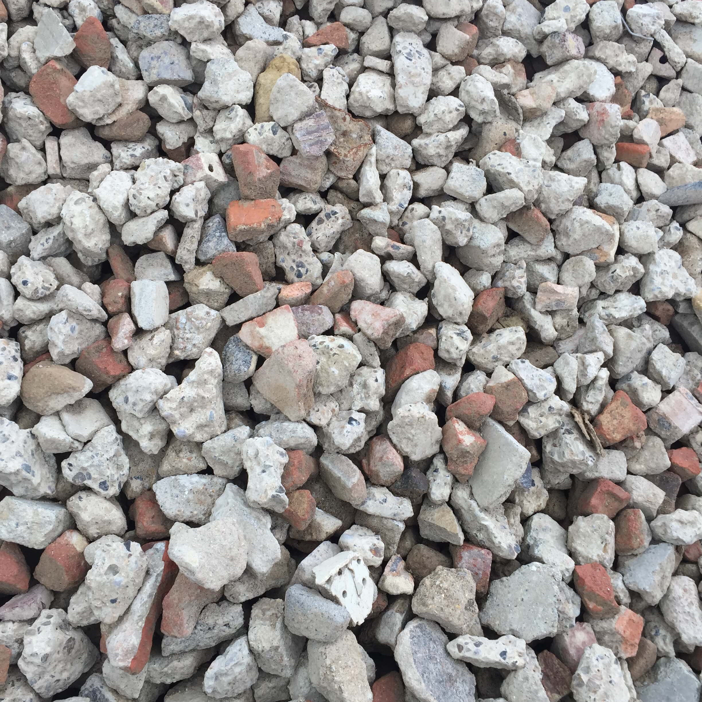 RECYCLED CRUSHED CONCRETE COBBLES - LOOSE LOAD Per Tonne – Tiny Tipper
